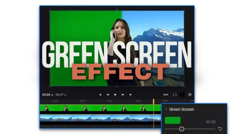 How To Remove Green Screen Using VN Video Editor